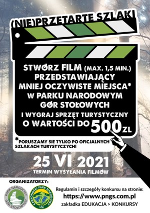 plakat konkurs filmowy